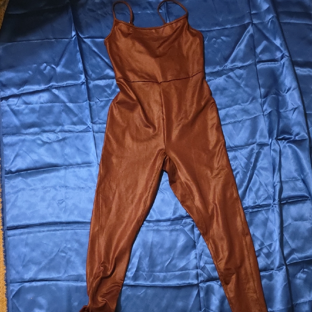 Elegant Burgundy Jumpsuit